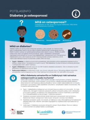 Diabetes ja osteoporoosi