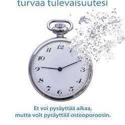 Rakasta luitasi -juliste: kello