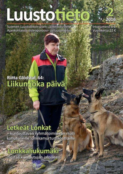 Luustotieto 2/2016 -lehden kansi