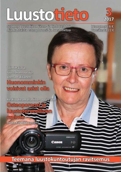 Luustotieto 3/2017 -lehden kansi