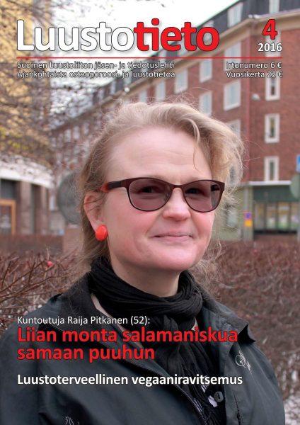 Luustotieto 4/2016 -lehden kansi