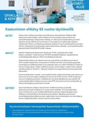 Oivalla ja kehitä - hyvinvointialue