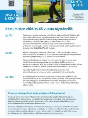 Oivalla ja kehitä - kuntajohto