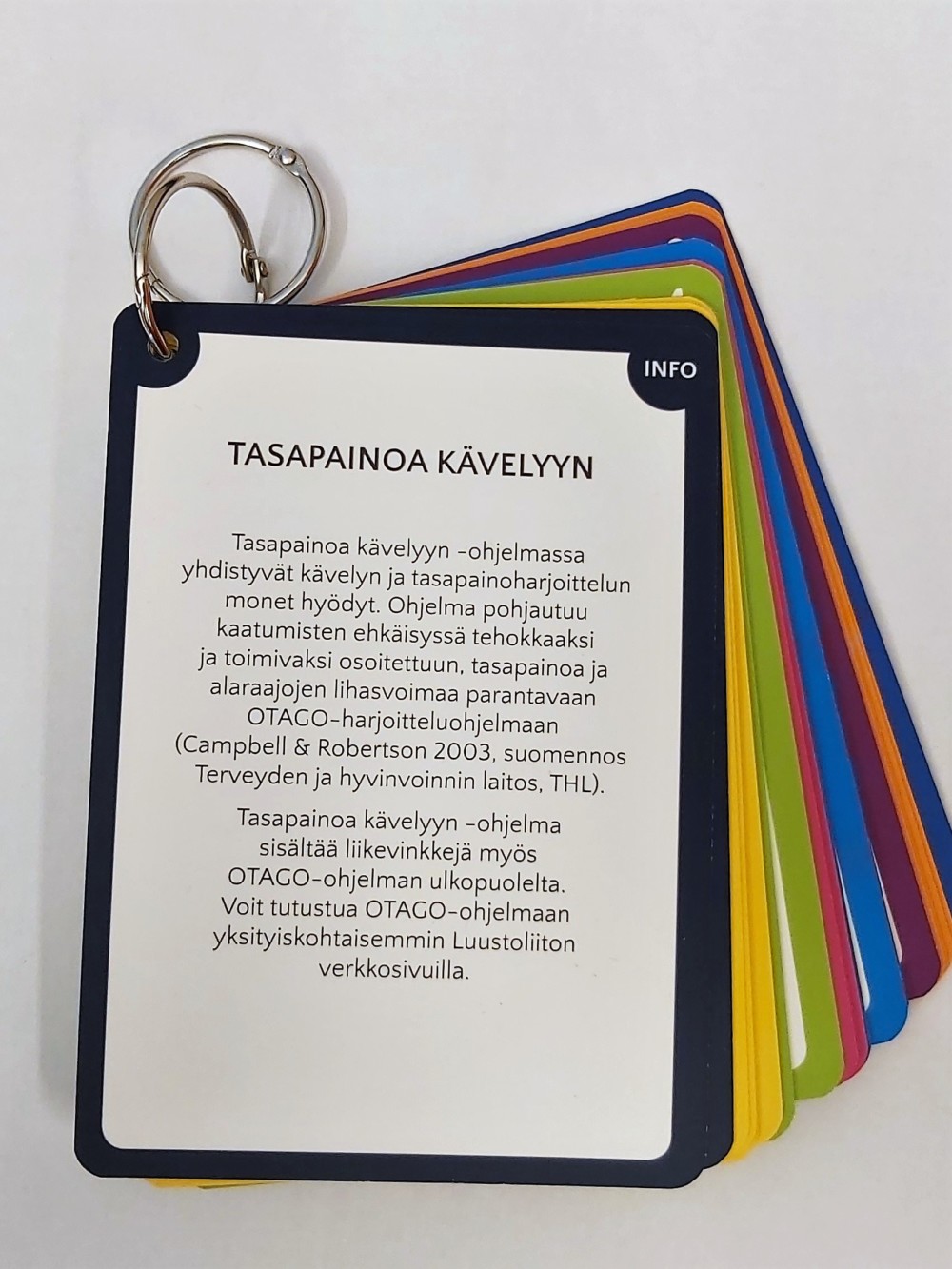 Tasapainoa kävelyyn -liikuntakortit