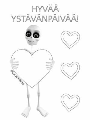 Ystävänpäiväkortti