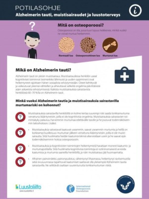 Alzheimerin tauti, muistisairaudet ja luustoterveys