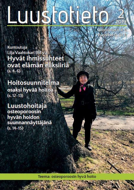 Luustotieto 2/2019 -lehden kansi