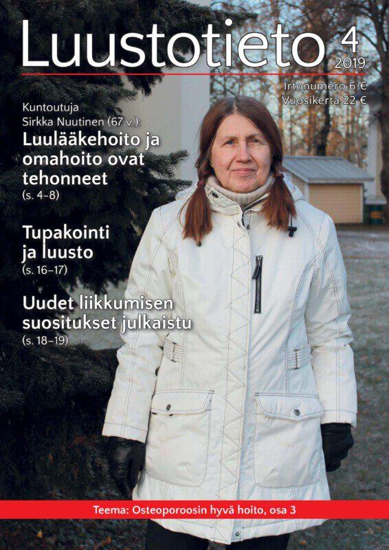 Luustotieto 4/2019 -lehden kansi